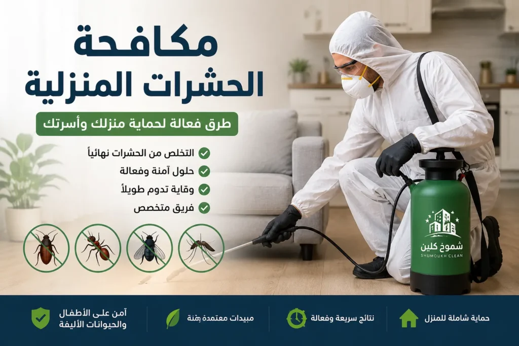مكافحة الحشرات المنزلية